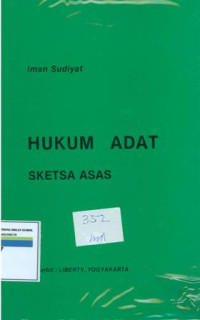 Hukum adat:Sketsa asas