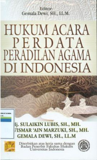 Hukum acara perdata peradilan agama di Indonesia