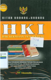 Kitab undang-undang hak kekayaan intelektual.