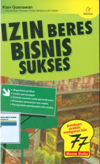 Izin beres bisnis sukses