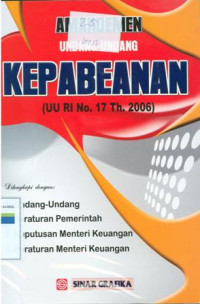 Amandemen Undang-Undang Kepabeanan