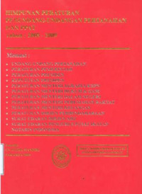 Himpunan peraturan perundang-undangan pertanahan dan PPAT tahun:2008-2009.