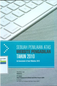 Sebuah penilaian atas website pengadilan tahun 2010