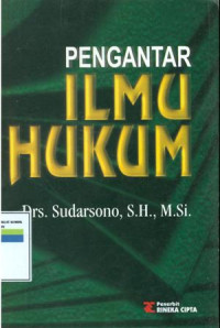 Pengantar ilmu hukum