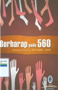 Berharap pada 560 catatan kinerja DPR 2009-2010