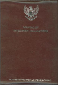 Manual of investment regulations