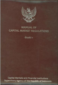 Manual of capital market regulations: Book 1