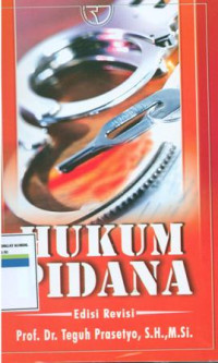 Hukum pidana:Edisi Revisi