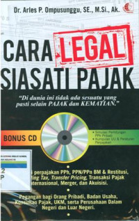 Cara legal siasati pajak