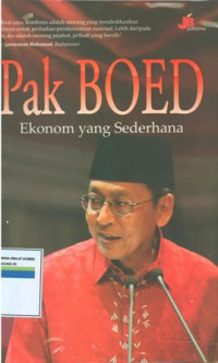 Pak Boed,ekonomi yang sederhana