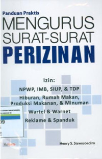 Image of Mengurus surat-surat perizinan