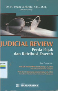 Judicial review : perda pajak dan retribusi daerah