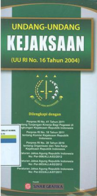 Undang-undang kejaksaan