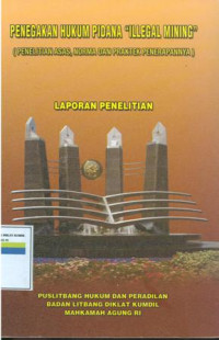 Penegakan hukum pidana 