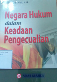 Negara hukum dalam keadaan pengecualian