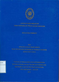 Laporan benchmarking pada pengadilan tinggi agama bandung peserta diklat manajemen bagi sekretaris pengadilan tingkat banding angkatan I dan II tahun 2014