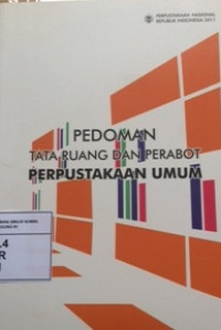 Pedoman tata ruang dan perabot perpustakaan umum