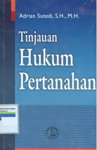 Tinjauan hukum pertanahan