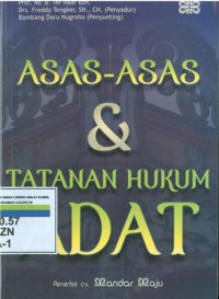 Asas-asas & tatanan hukum adat