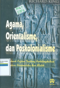 Agama , orientalisme dan poskolonialisme