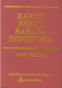 Kamus besar bahasa indonesia