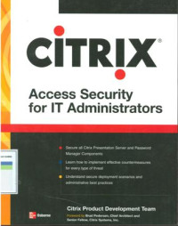 Citrix access security for IT administratiors