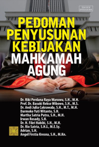 Pedoman Penyusunan Kebijakan Mahkamah Agung