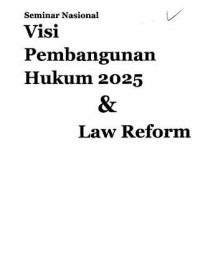 Mewujudkan sistem hukum nasional yang menjamin tegaknya supremasi hukum dan HAM  berdasakan keadilan dan kebenaran