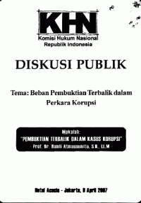 Pembuktian terbalik dalam kasus korupsi