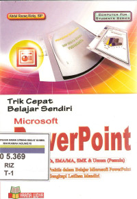 Trik cepat belajar sendiri microsoft power point